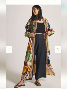 Conditions Apply Leaf Kimono